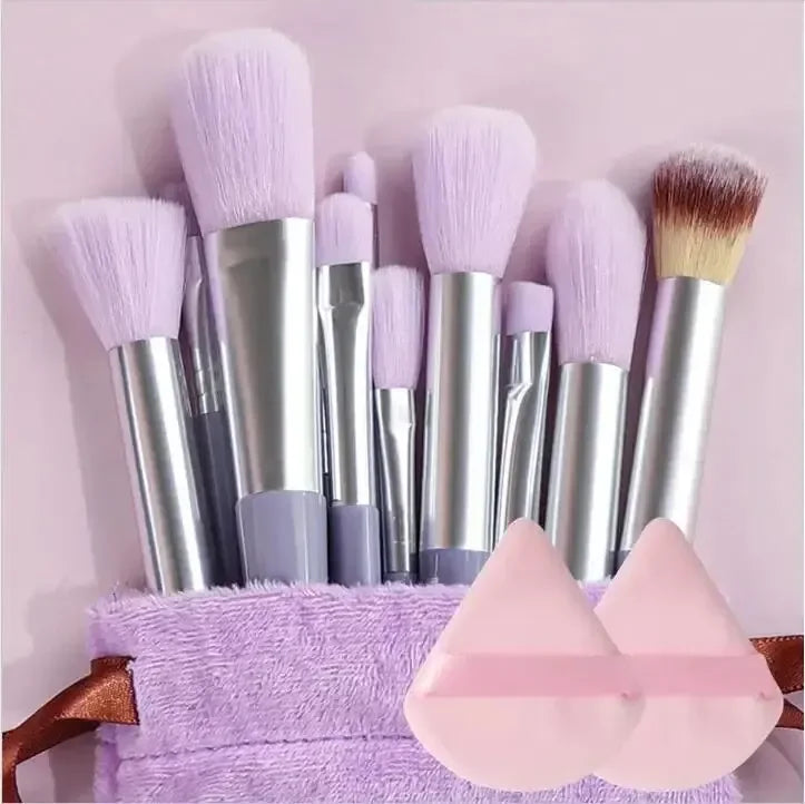 Professionelles Make-up-Pinsel-Set (13–16-teilig) – Weiche Kosmetikpinsel für Foundation, Puder, Lidschatten & mehr