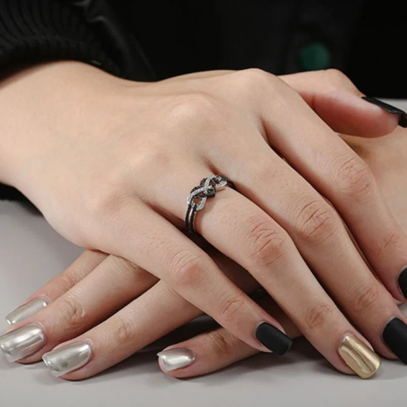Kupfer-Ring von ZHIXUN – Fitness- und Schlaftracker im stylischen Design