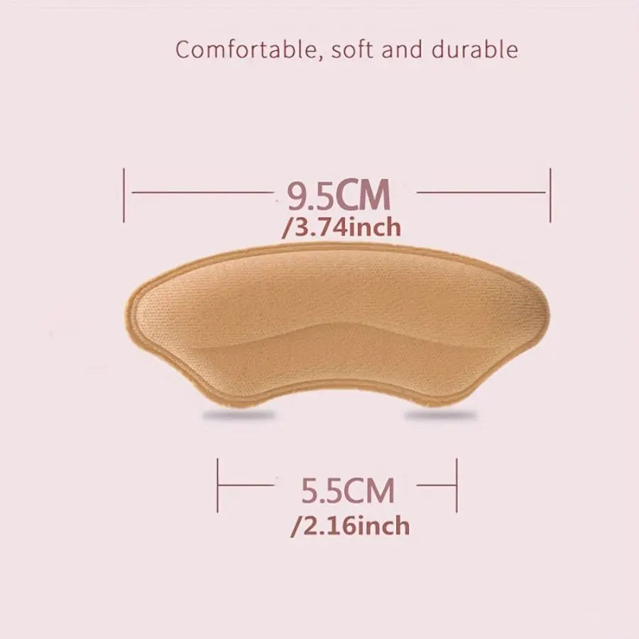 Selbstklebende Fersenpolster – Memory Foam für sicheren Halt und Komfort