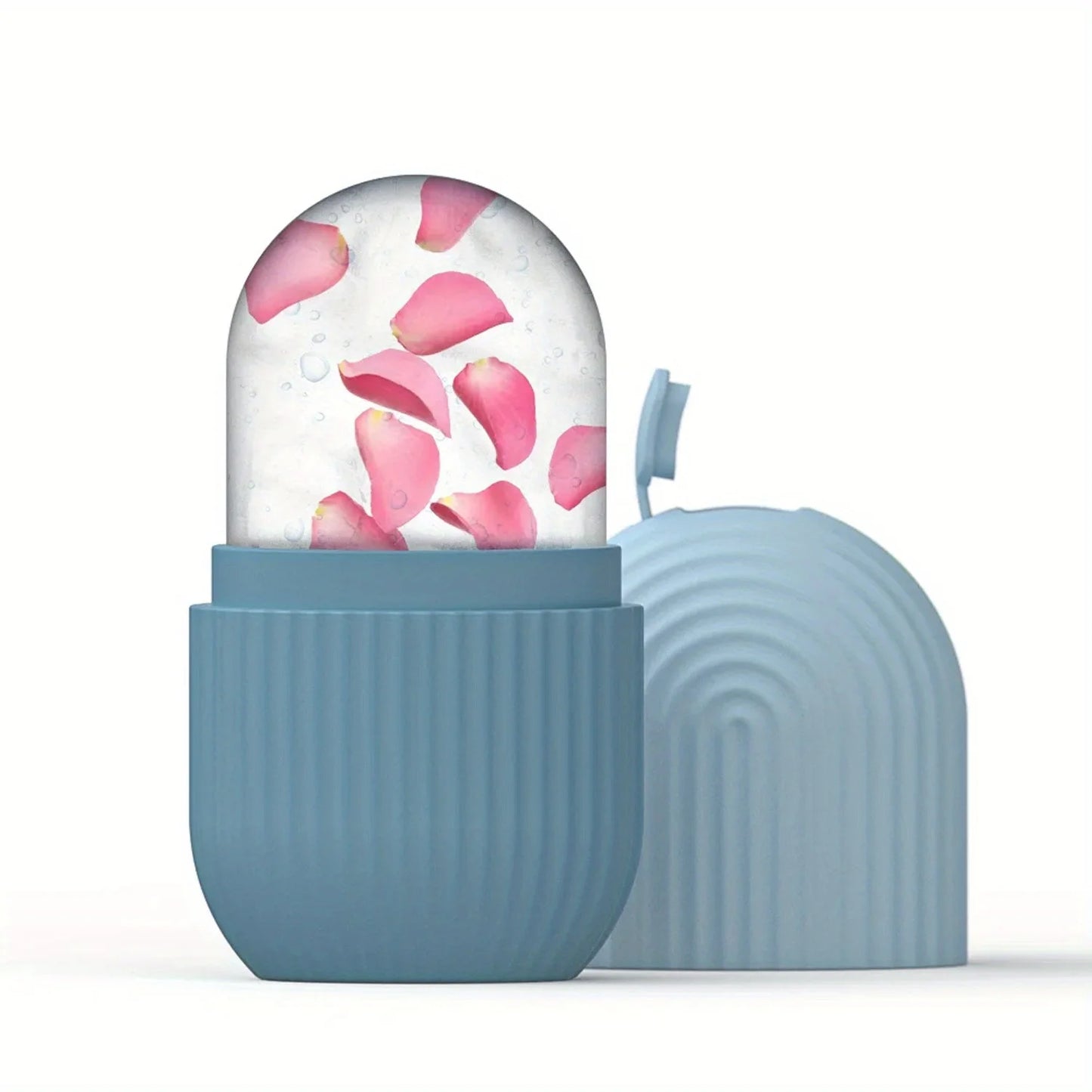 Silikon Ice Ball Gesichtsmassager – Kühlender Beauty-Ice-Roller für frisches, strahlendes Hautgefühl