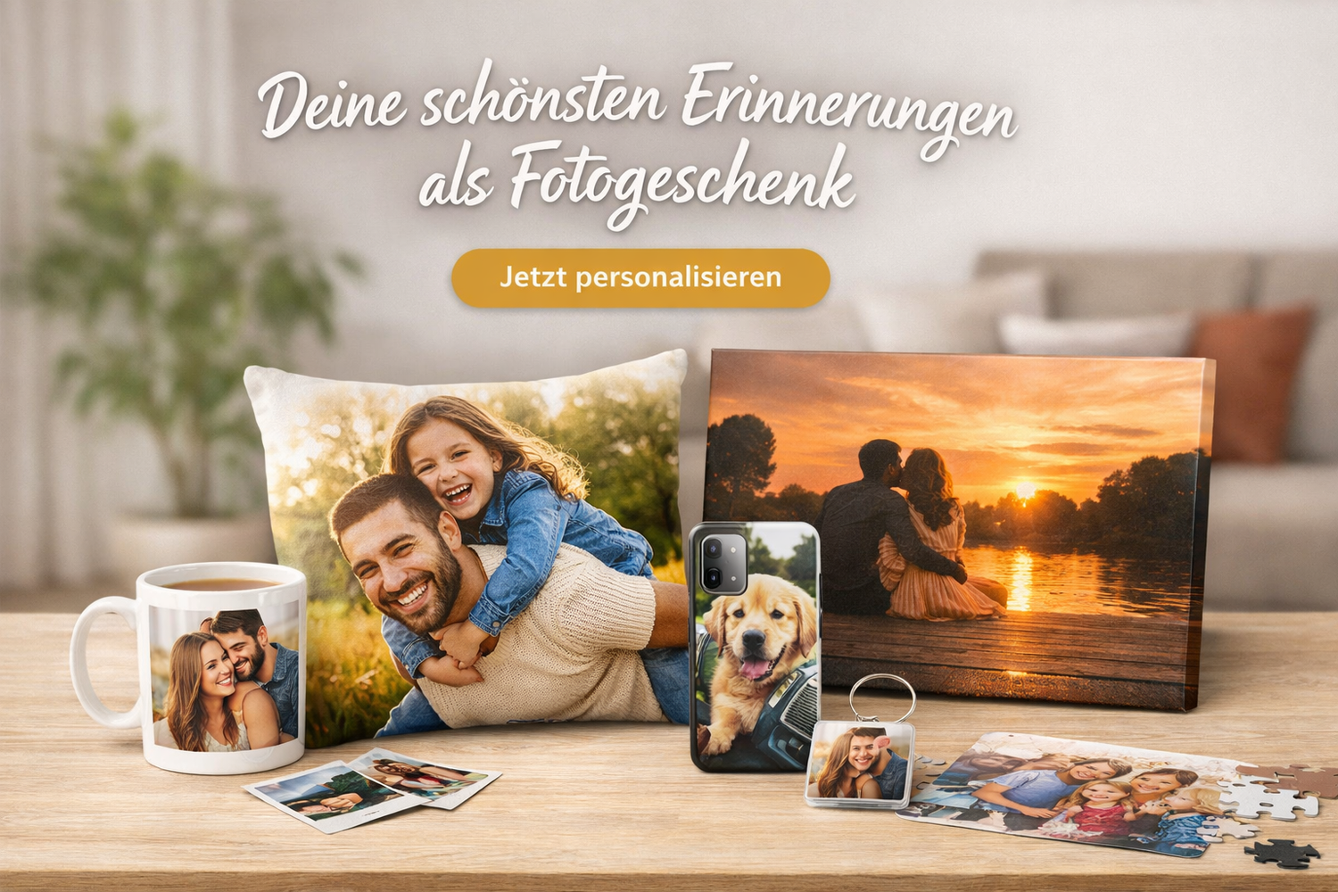 Personalisierte Fotogeschenke