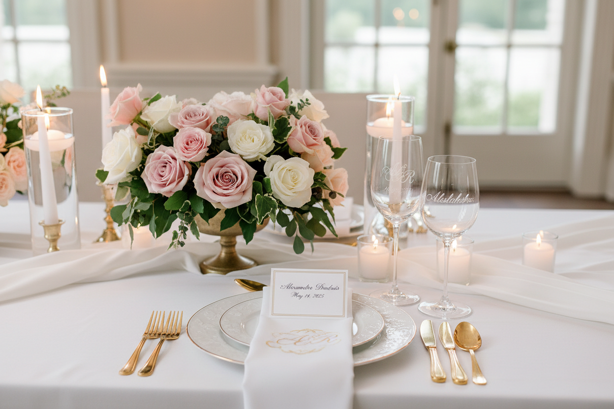 Für immer beginnt hier – Personalisierte Hochzeitsmomente