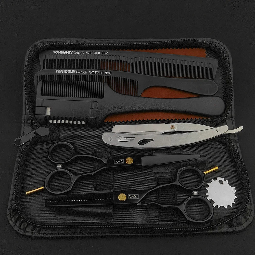 Professionelles 5,5" Friseurscheren-Set aus japanischem 440C Edelstahl – Präzision für jeden Schnitt
