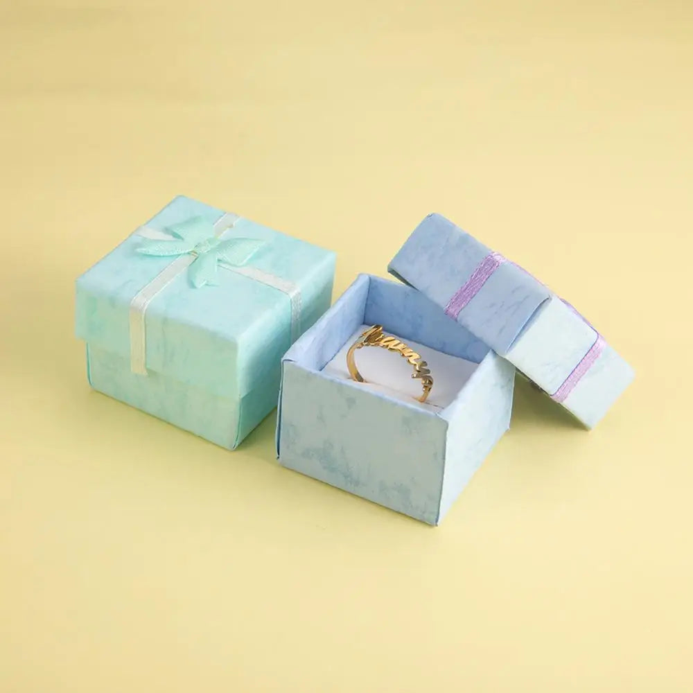 ❤️ Personalisierter Namensring aus Edelstahl – Verstellbarer Ring mit Wunschnamen für Damen & Herren