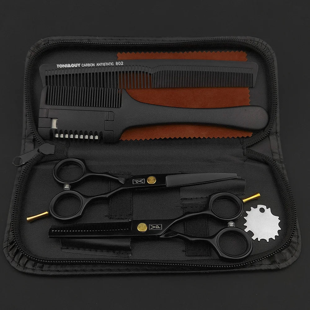 Professionelles 5,5" Friseurscheren-Set aus japanischem 440C Edelstahl – Präzision für jeden Schnitt