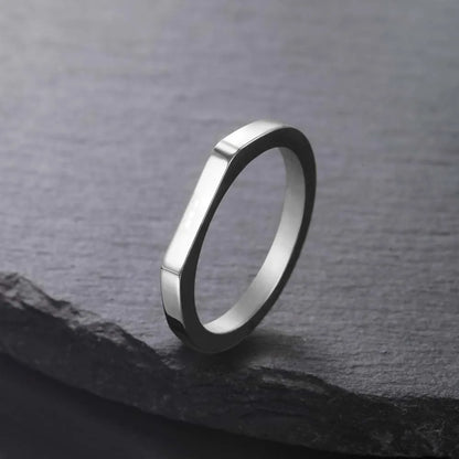💍 Personalisierte Partnerringe mit Gravur – ❤️ Edelstahl Ringe mit Namen für Paare – 🎁 Verlobungsring, Ehering & Geschenk für Verliebte