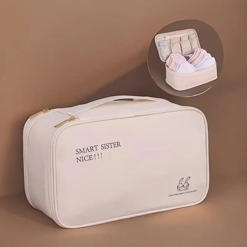 Reise-Unterwäsche-Aufbewahrungstasche – doppellagig & wasserdicht für stilvolles Reisen