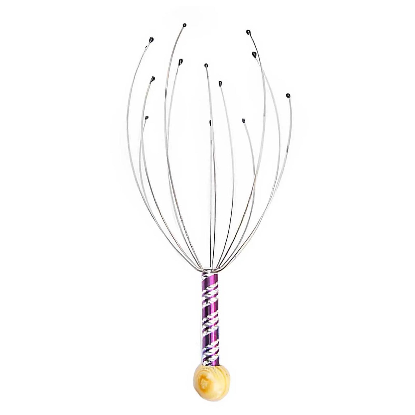 Octopus Kopfhaut-Massagegerät aus Edelstahl – Entspannung, Wellness & Stressabbau jederzeit