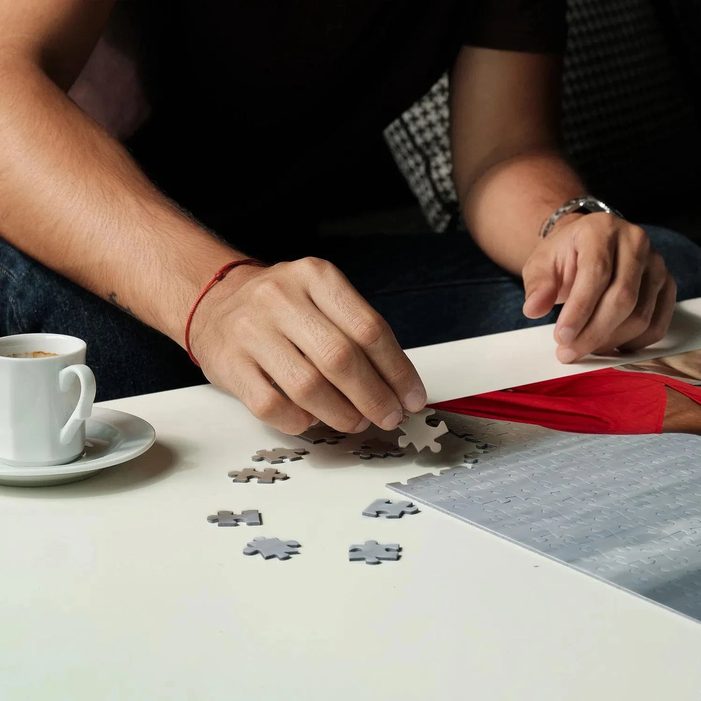 🧩 Personalisiertes Foto-Puzzle – Ein berührender Moment für Paare
