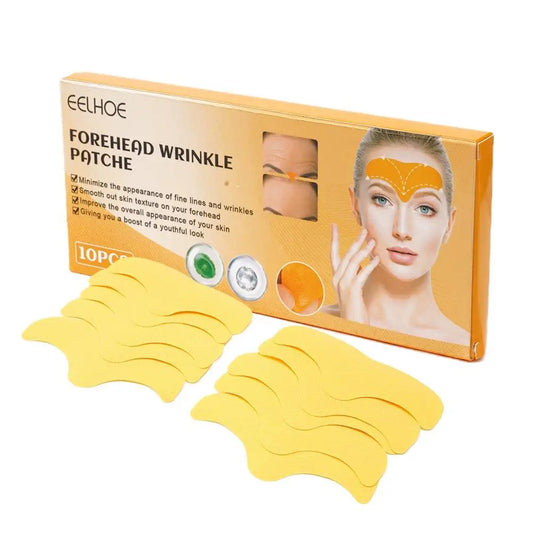 Nahaufnahme der Verpackung für Stirnfaltenpflastern