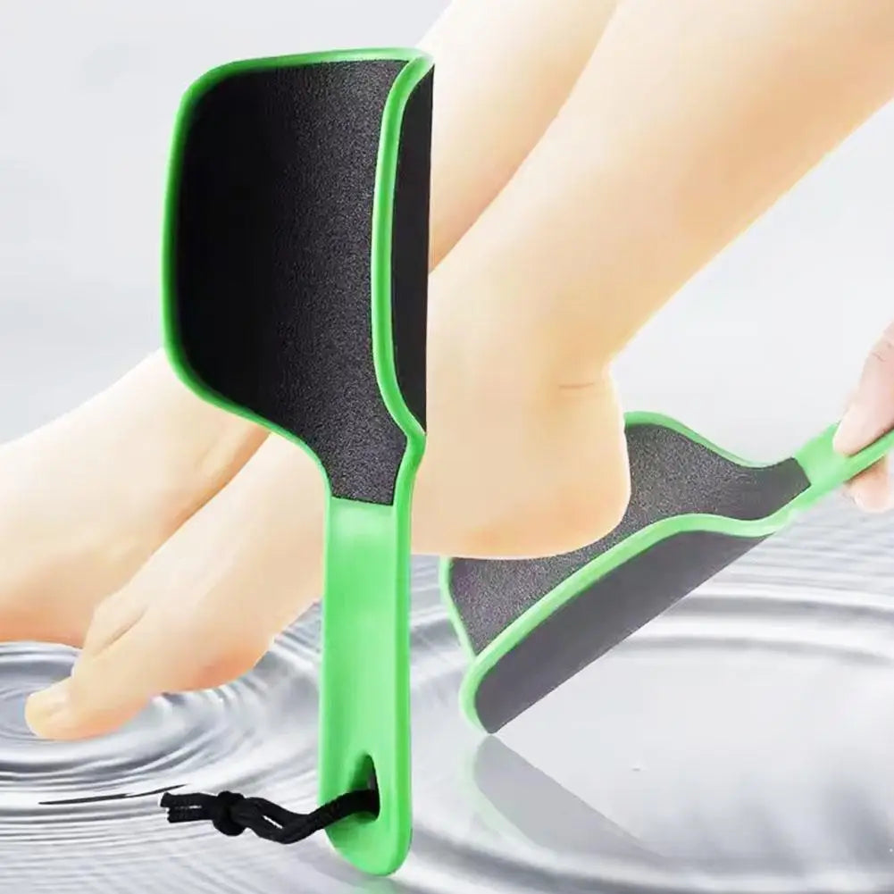 Gebogene, doppelseitige Fußfeile – U-förmiger Hornhautentferner für glatte & gepflegte Füße