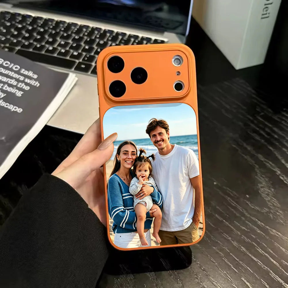Personalisierte iPhone Hülle mit Foto 📱 Individuelle Handyhülle für iPhone 17, 16, 15 & 14