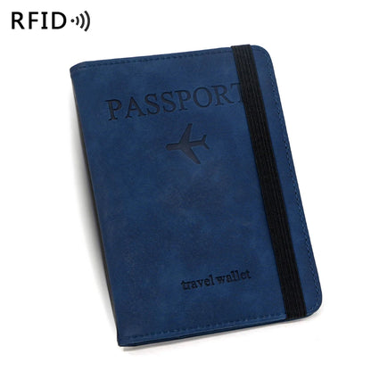 Personalisierte Reisepasshülle mit Namensgravur ✈️ RFID Passetui & Reisebrieftasche für Damen und Herren