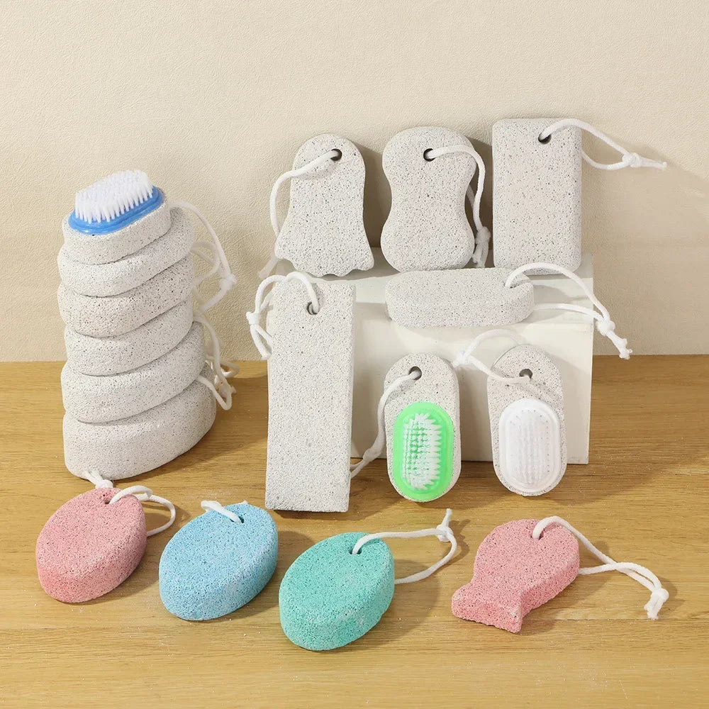 Natürlicher Bimsstein für die Fußpflege – Sanftes Entfernen von harter & trockener Haut