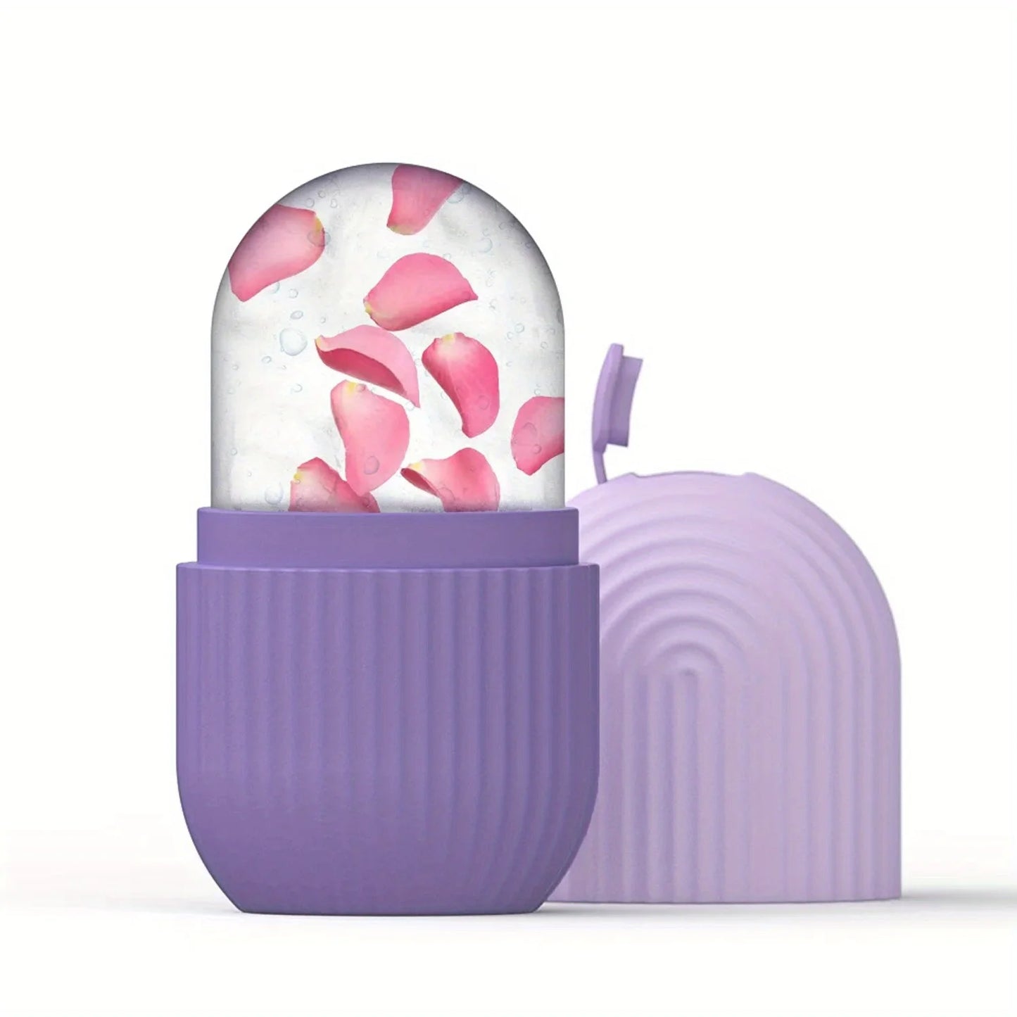 Silikon Ice Ball Gesichtsmassager – Kühlender Beauty-Ice-Roller für frisches, strahlendes Hautgefühl