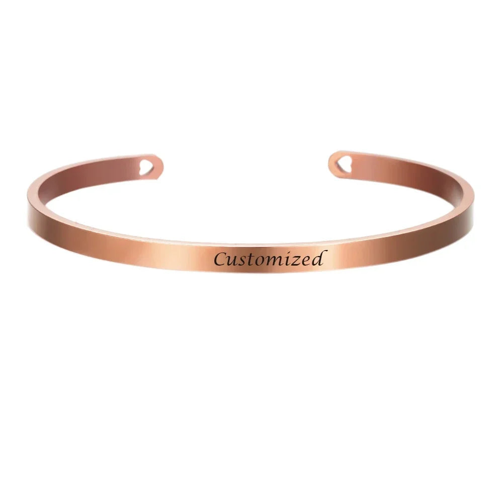 ✨ Personalisiertes Koordinaten Armband Edelstahl – Gravur Armreif Damen & Herren mit Name, Datum oder Ort