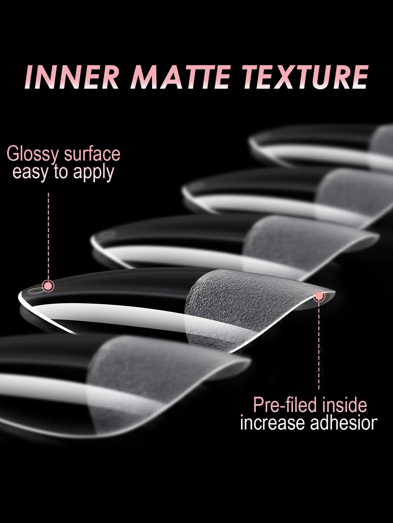 600 Stück Mandel-Nagelspitzen – Weiche Full-Cover-Gelnägel für professionelle & DIY-Maniküre