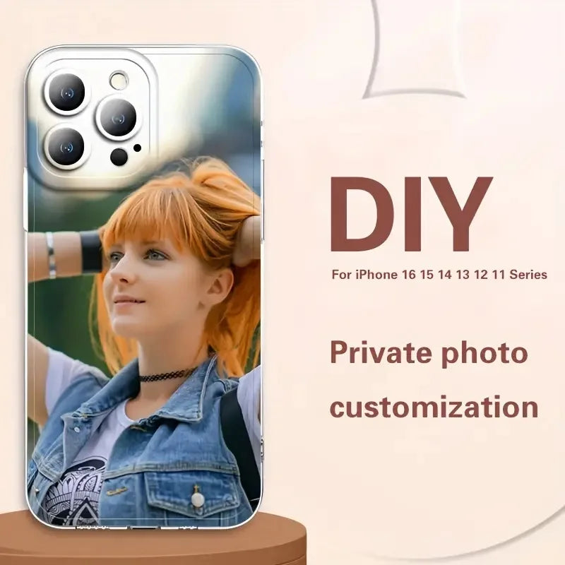 Personalisierte iPhone Handyhülle 📱 Transparente Hülle für iPhone 17, 16, 15, 14, 13, 12 & 11