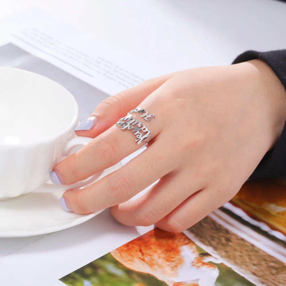 💍 Personalisierter Ring-Schmuck für Paare und Familie