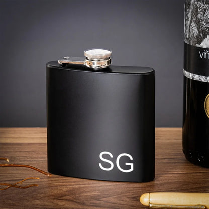 ✨ Personalisierter Flachmann mit Gravur – Edelstahl Geschenk für Trauzeuge & Junggesellenabschied Hochzeit