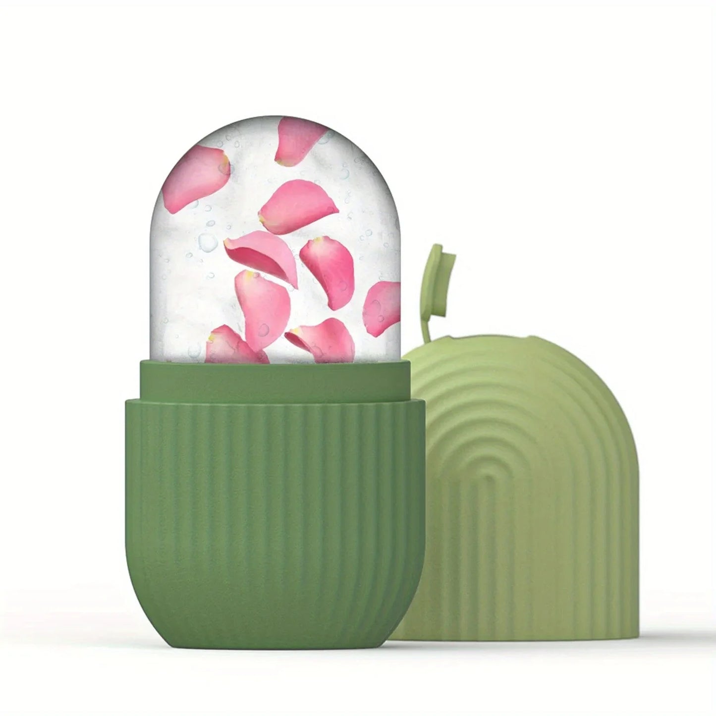 Silikon Ice Ball Gesichtsmassager – Kühlender Beauty-Ice-Roller für frisches, strahlendes Hautgefühl