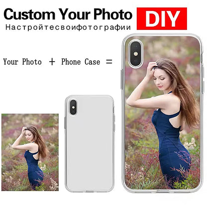 Personalisierte Samsung Handyhülle 📱 Transparente Hülle mit eigenem Foto für Galaxy S25, S24, S23 & mehr