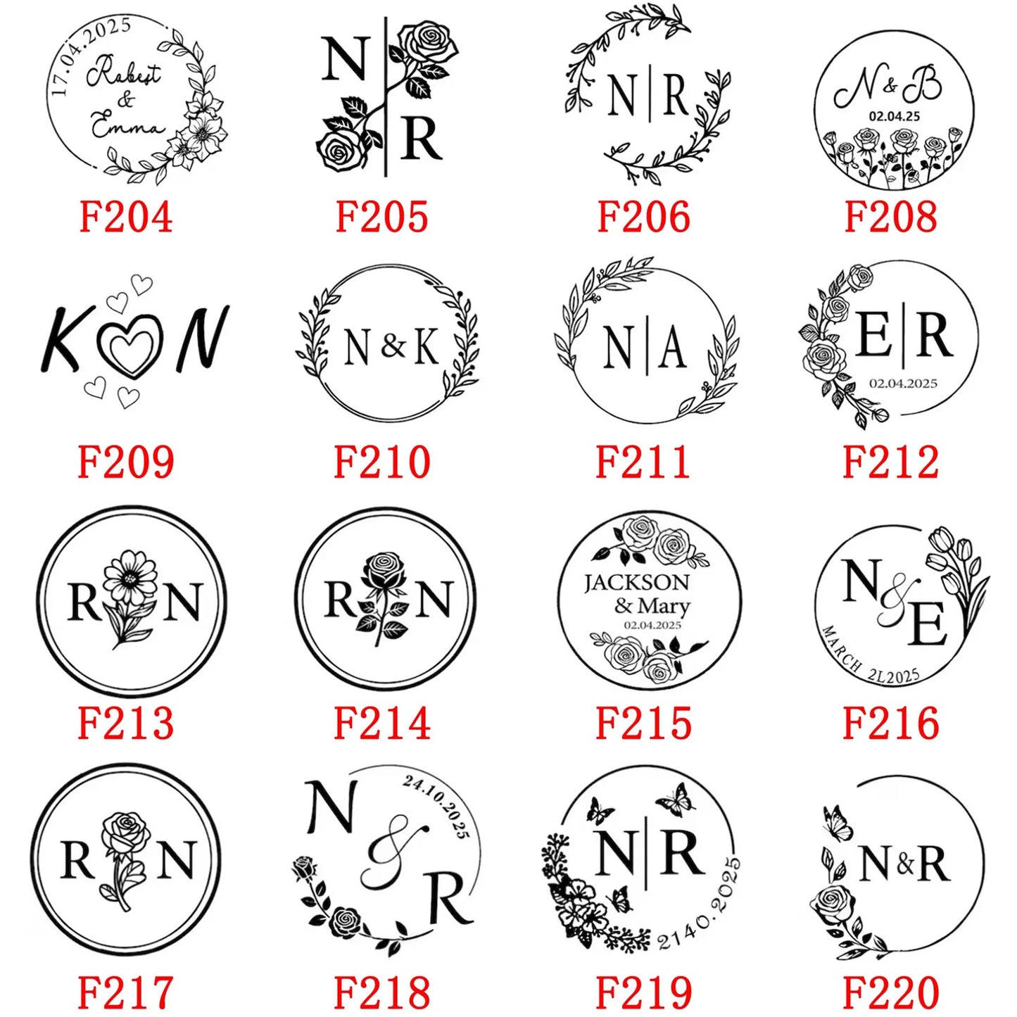 🕯️ Personalisierter Wachssiegel Stempel Set mit Holzgriff – 💍 Individueller Logo & Initialen Siegelstempel für Hochzeitseinladung – ✨ Vintage Wachs Siegel DIY Set