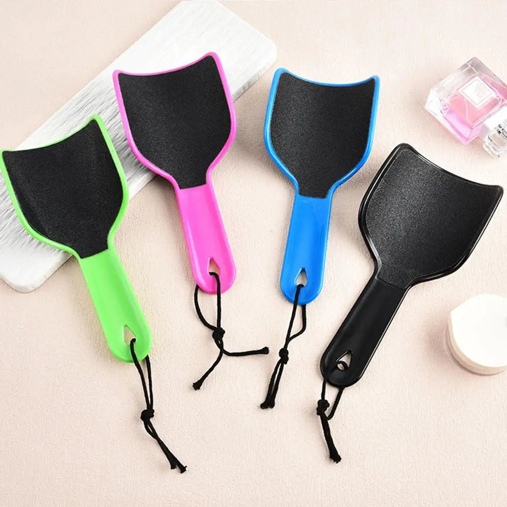 Gebogene, doppelseitige Fußfeile – U-förmiger Hornhautentferner für glatte & gepflegte Füße