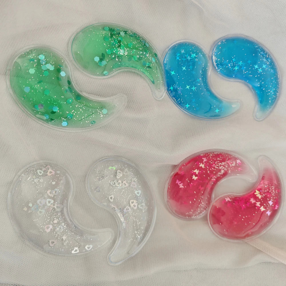 Wiederverwendbare Gel-Augenpads – Für entspannende Wärme- & Kälteanwendungen rund um die Augen