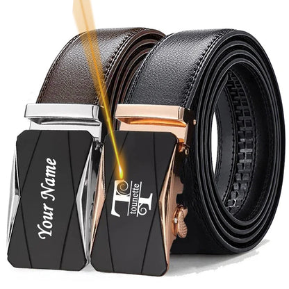 🎁 Personalisierter Herren Gürtel mit Gravur – 👔 Automatik Gürtel mit Wunschtext – 🎁 Individuelles Geschenk für Männer & Vatertag