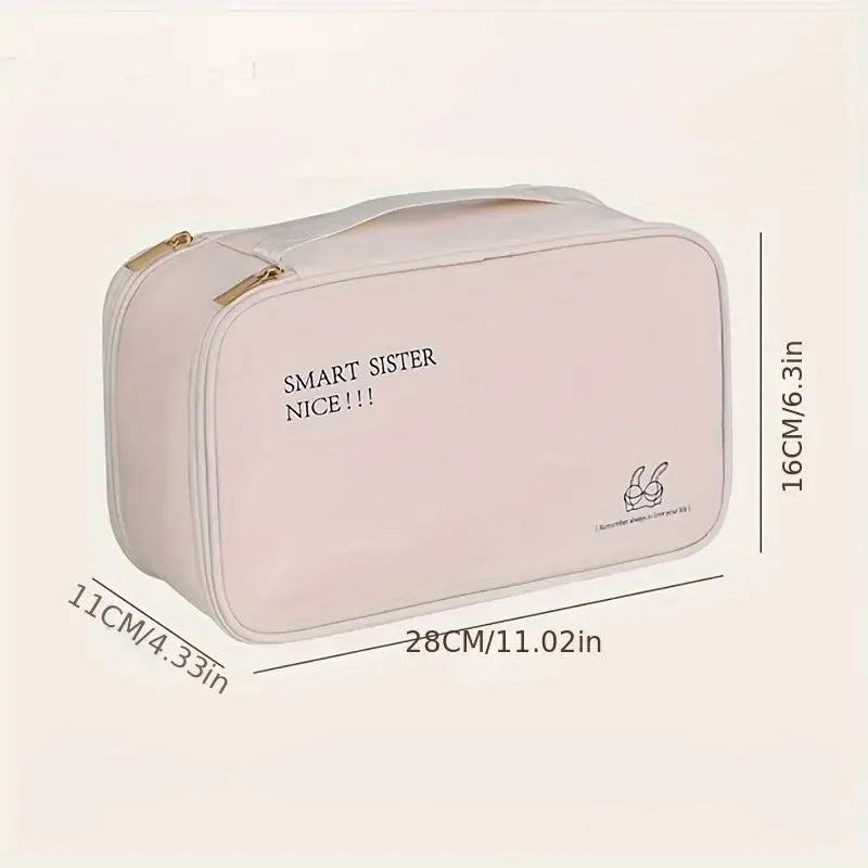 Reise-Unterwäsche-Aufbewahrungstasche – doppellagig & wasserdicht für stilvolles Reisen