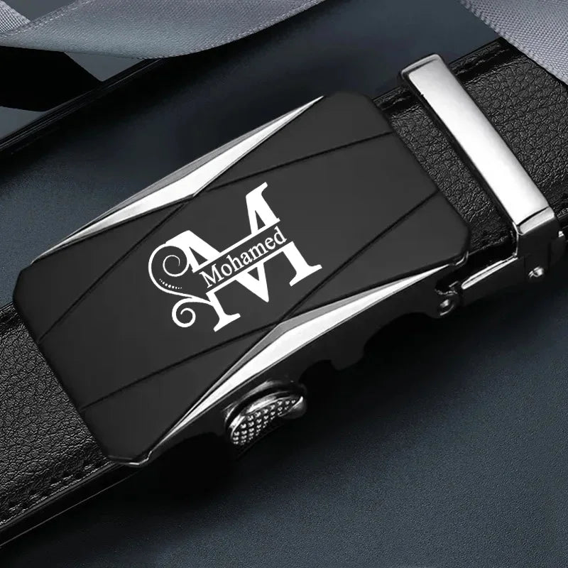 🎁 Personalisierter Herren Gürtel mit Gravur – 👔 Automatik Gürtel mit Wunschtext – 🎁 Individuelles Geschenk für Männer & Vatertag