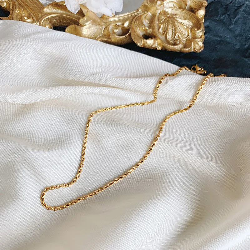 ❤️ Personalisierte Foto Projektions Halskette mit eigenem Bild – Edelstahl Seilkette für Damen