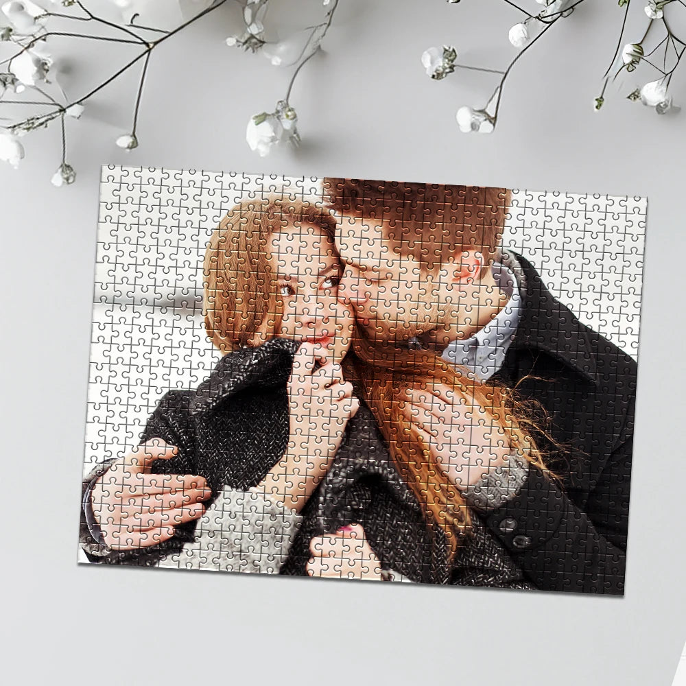 🧩 Personalisiertes Foto-Puzzle – Ein berührender Moment für Paare