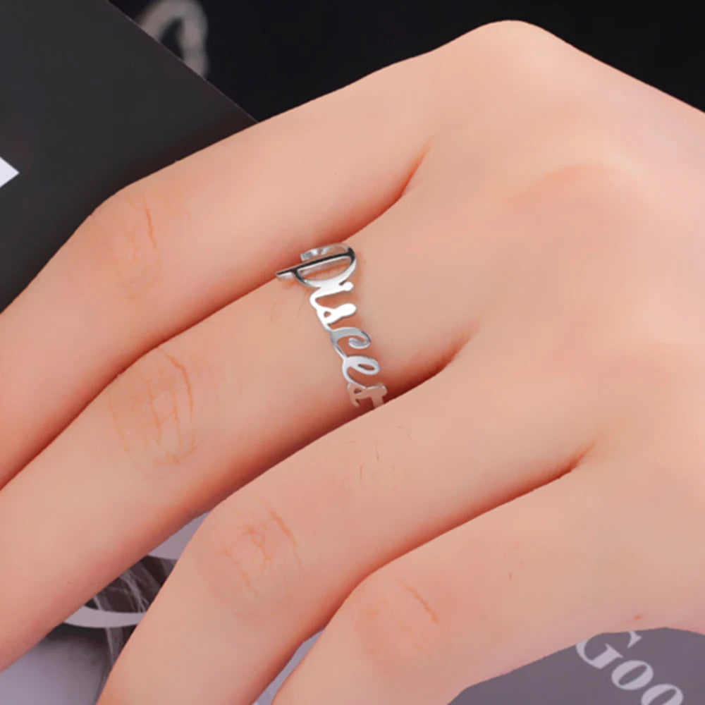 💍 Personalisierter Ring-Schmuck für Paare und Familie