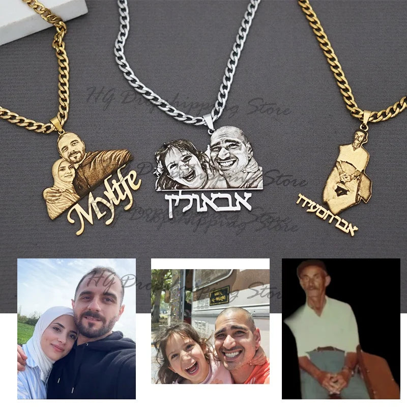 Personalisierte Foto- & Namenshalskette – Individueller Schmuck mit persönlicher Bedeutung