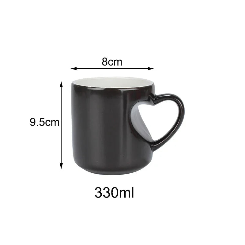 ✨ Personalisierte magische Foto-Tasse – Farbwechsel Tasse mit eigenem Bild, Logo oder Text
