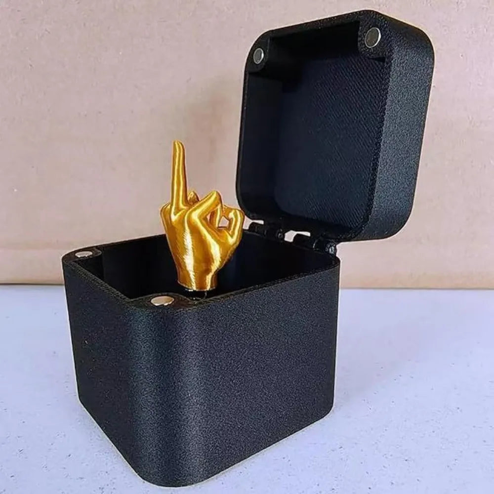 Lustige Gag-Box mit Überraschung – witzige Schreibtischdeko & Geschenkidee
