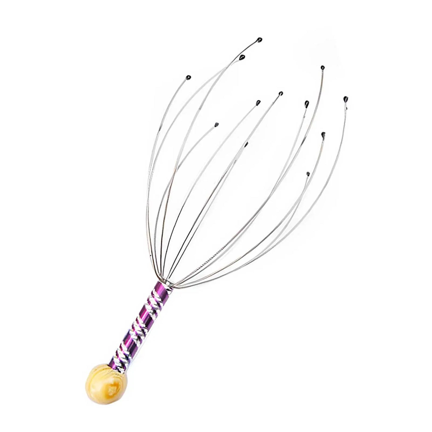 Octopus Kopfhaut-Massagegerät aus Edelstahl – Entspannung, Wellness & Stressabbau jederzeit