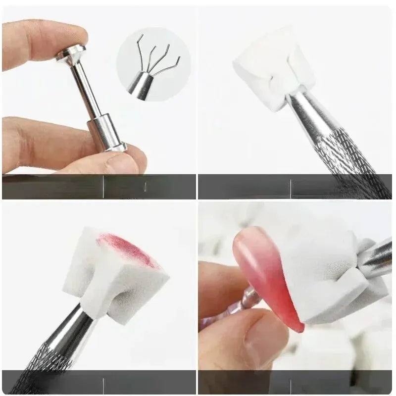 Professionelles Nail Art Schwamm Set – Farbverlauf & Stempel Tool für kreative Nageldesigns