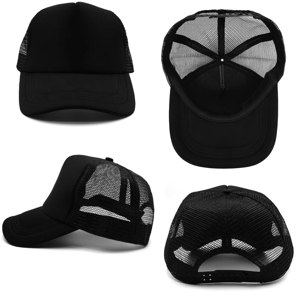 🧢 Personalisierte Baseball Cap mit Logo – 🎨 Individuell bedruckte Snapback Kappe – 🔥 Unisex Trucker Cap für Streetwear & Teams