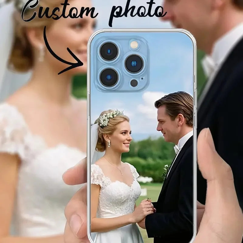 Personalisierte iPhone Handyhülle 📱 Transparente Hülle für iPhone 17, 16, 15, 14, 13, 12 & 11