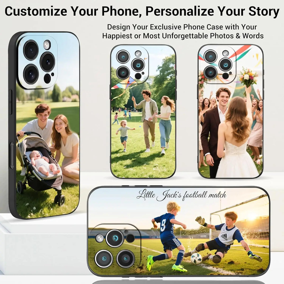 Personalisierte iPhone Hülle mit Foto 📱 Matte Handyhülle für iPhone 17, 16, 15, 14 & weitere