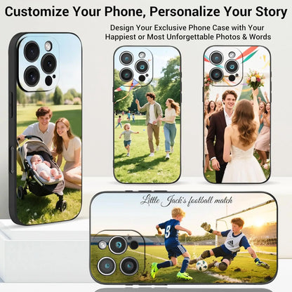 Personalisierte iPhone Hülle mit Foto 📱 Matte Handyhülle für iPhone 17, 16, 15, 14 & weitere