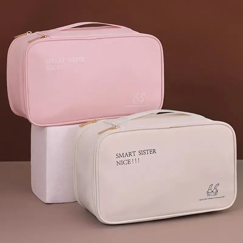 Reise-Unterwäsche-Aufbewahrungstasche – doppellagig & wasserdicht für stilvolles Reisen