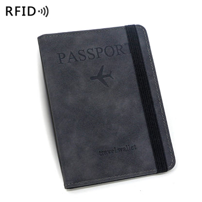 Personalisierte Reisepasshülle mit Namensgravur ✈️ RFID Passetui & Reisebrieftasche für Damen und Herren