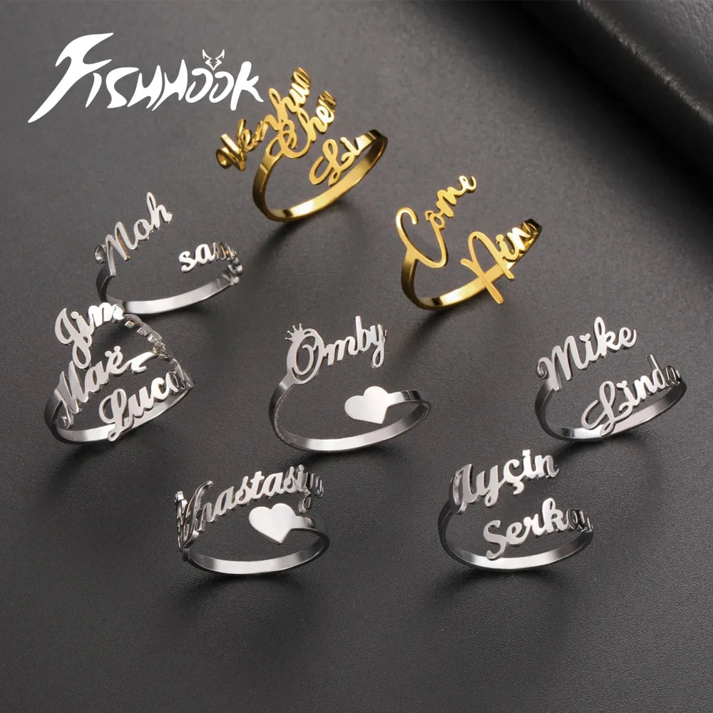 💍 Personalisierter Ring-Schmuck für Paare und Familie